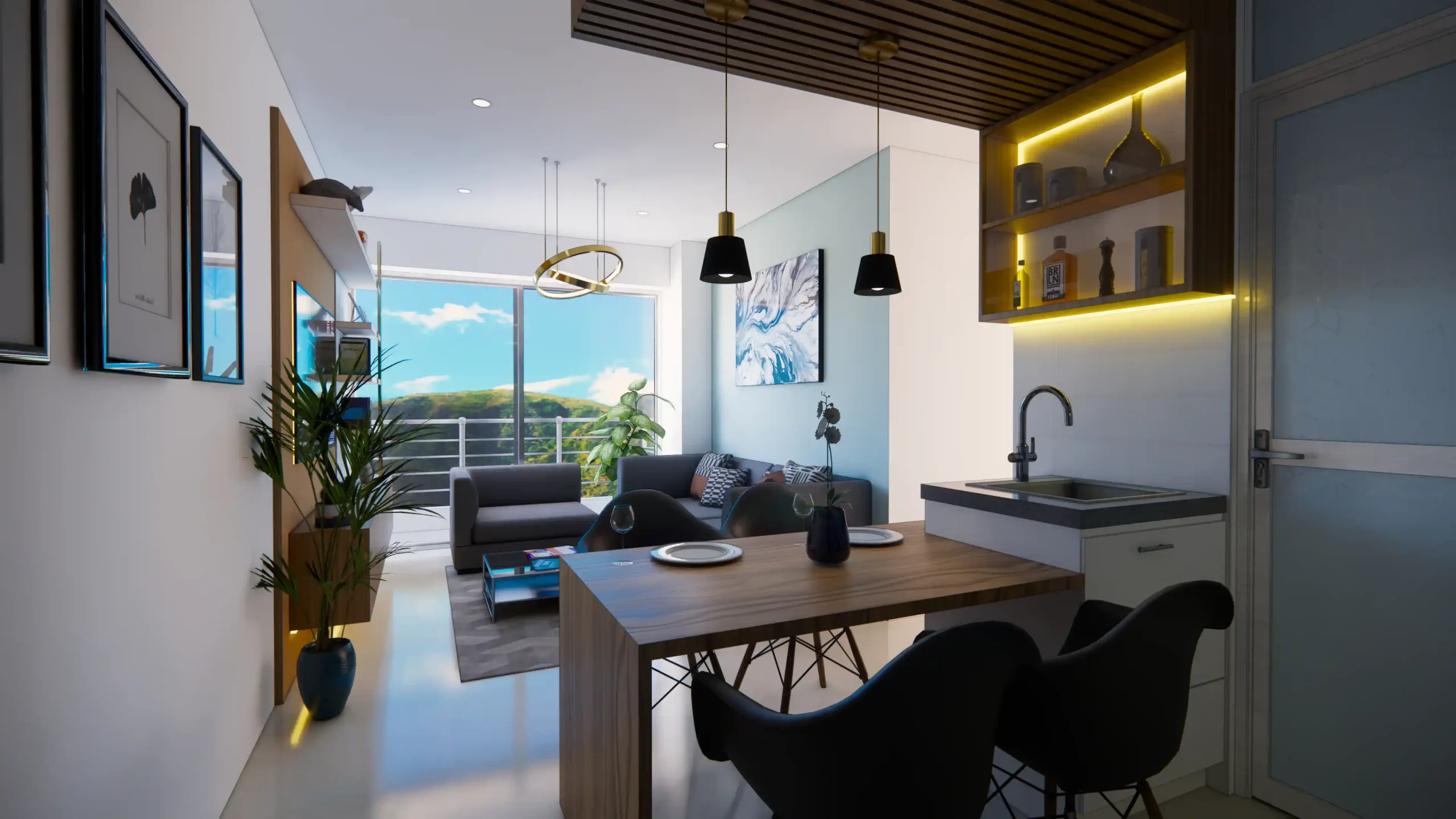 Cocina integral 2 dorm